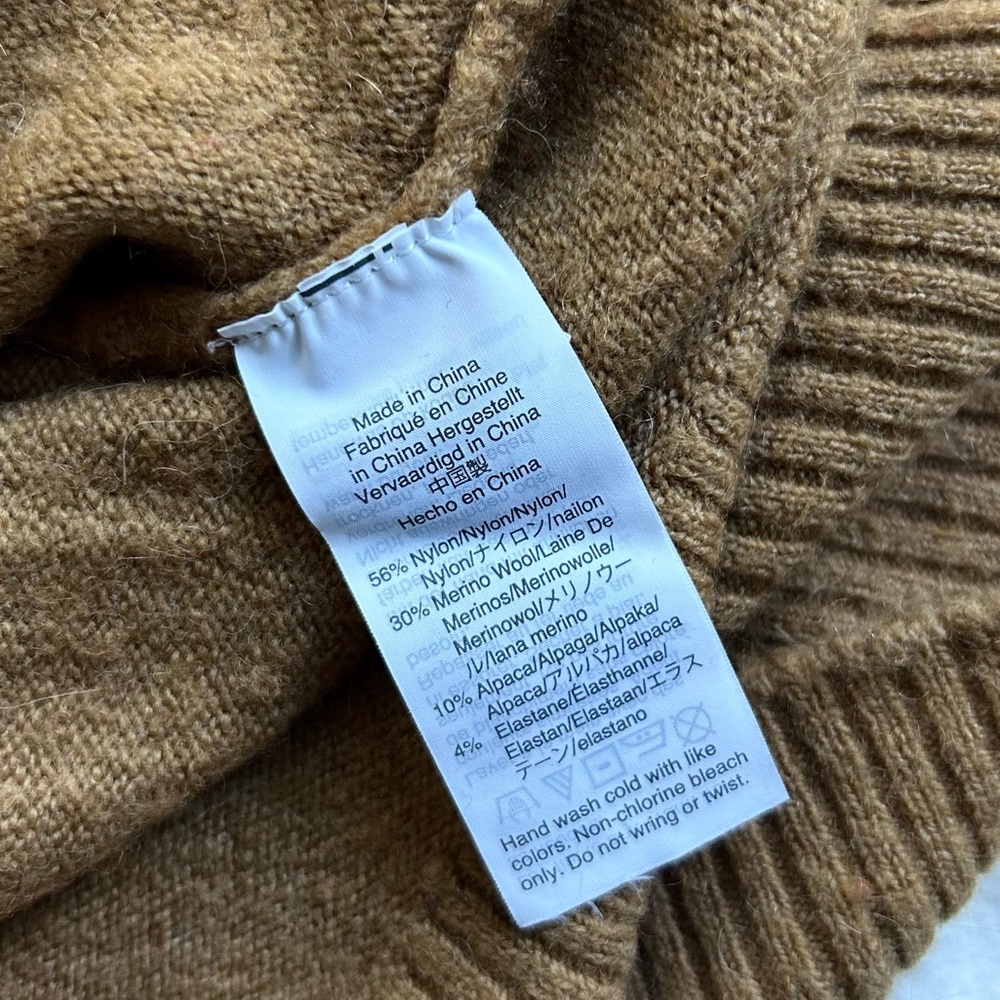 J. Crew Colorblock Turtleneck In Super Soft Yarn - image 7